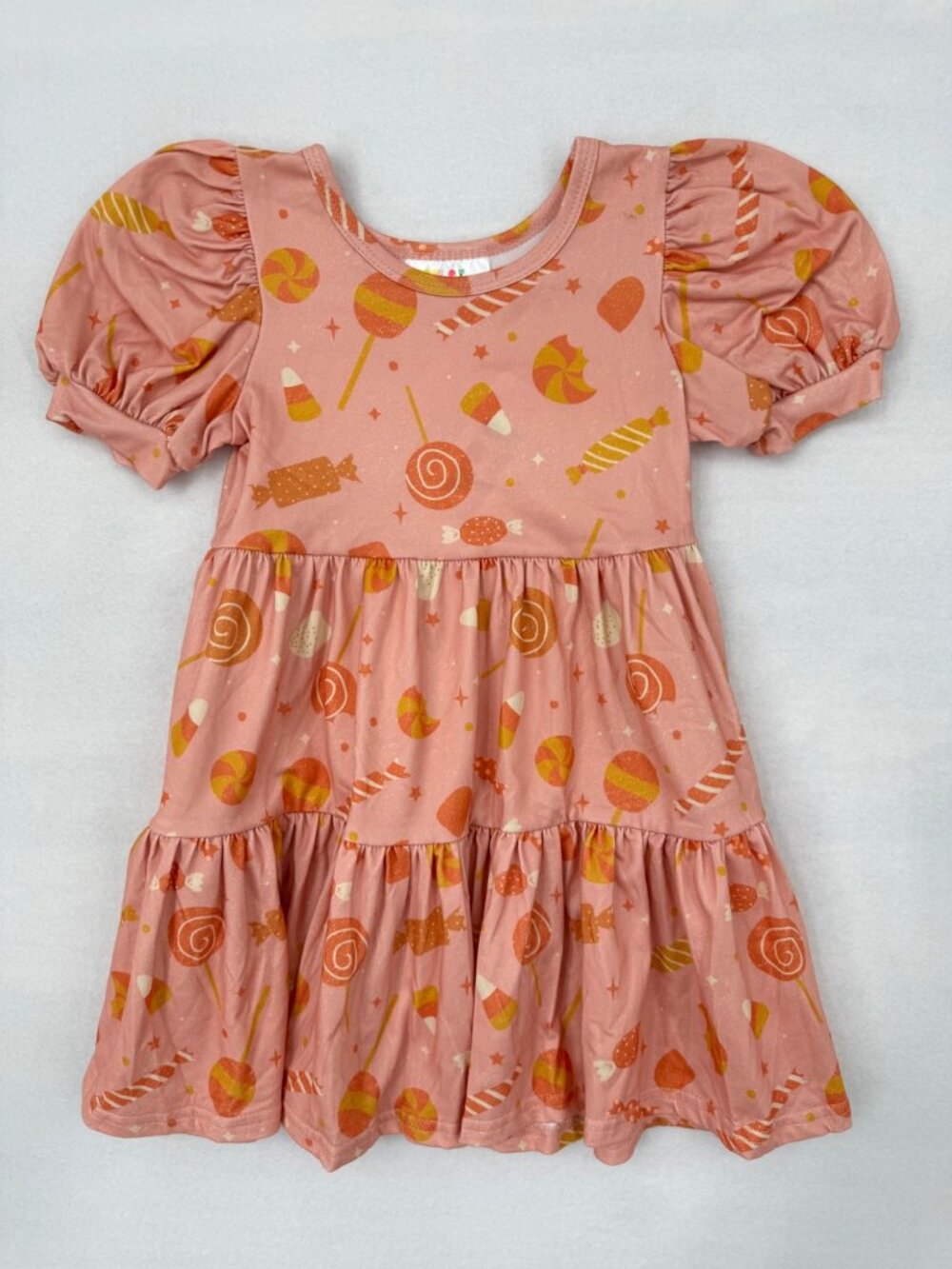 DotDotSmile Girls Dress Size 3/4 Halloween Candy Print New with Tags